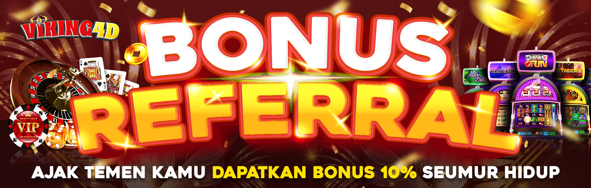 BONUS REFERRAL SEUMUR HIDUP