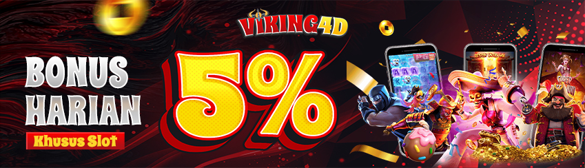 BONUS HARIAN SLOT 5%