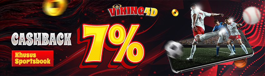 BONUS CASHBACK SPORTSBOOK 7%